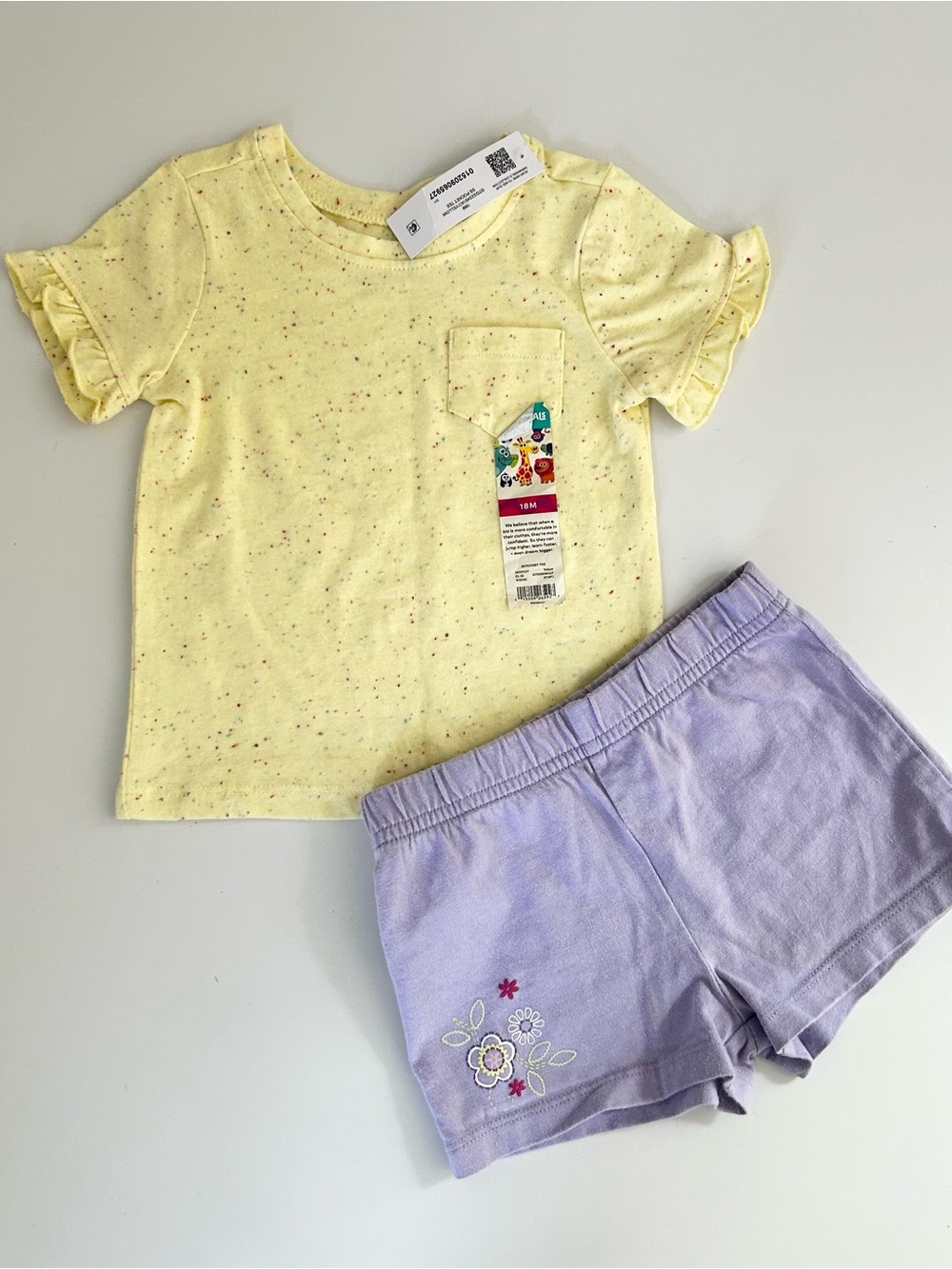 Garanimals Toddler Girls Floral Outfit Set